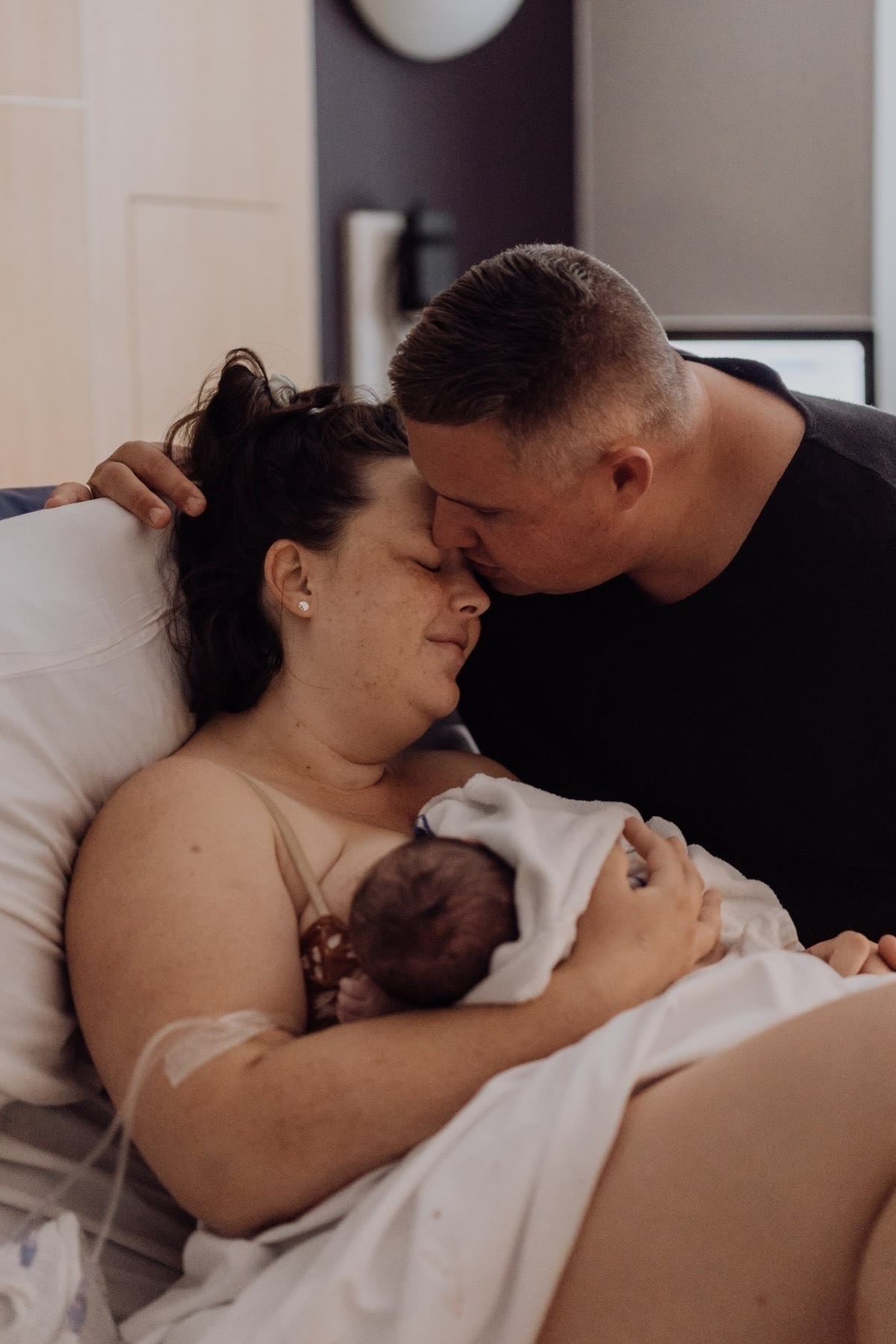 Birth of Goldie Grace Withers, shot by Bec Zacher