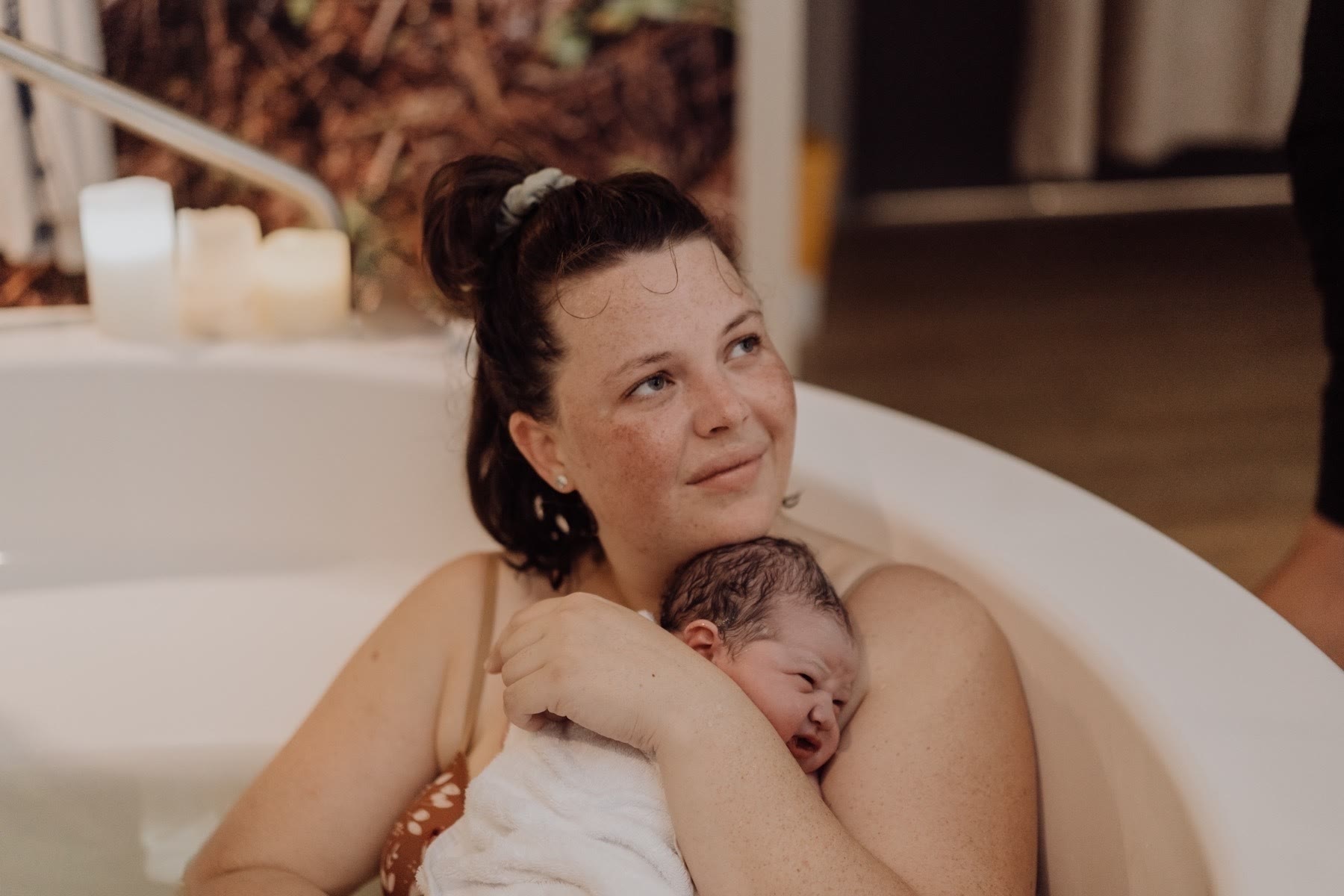 Birth of Goldie Grace Withers, shot by Bec Zacher