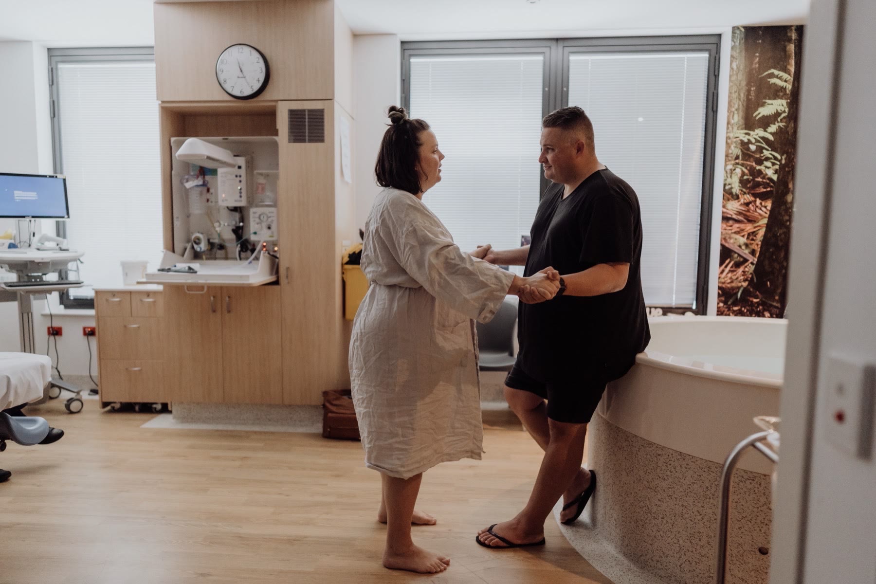 Birth of Goldie Grace Withers, shot by Bec Zacher