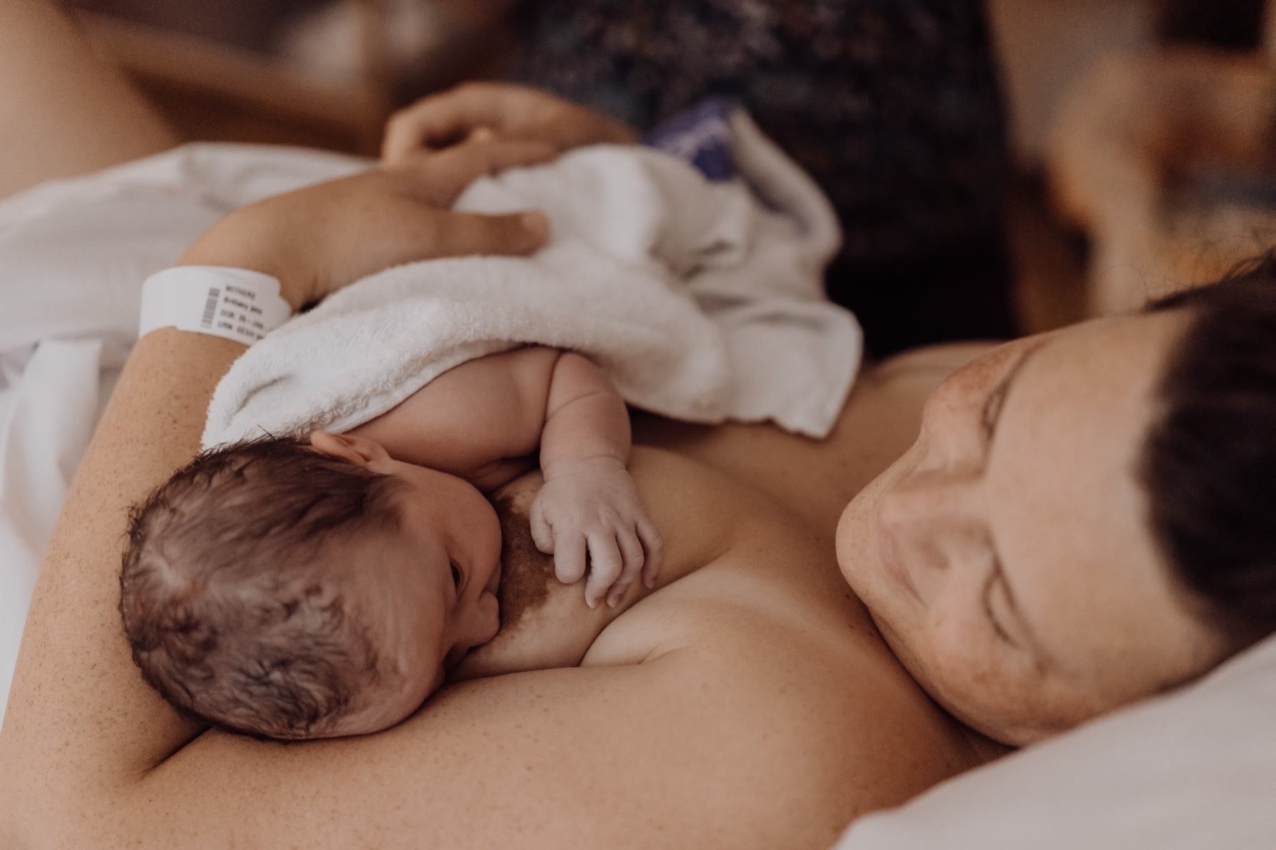 Birth of Goldie Grace Withers, shot by Bec Zacher