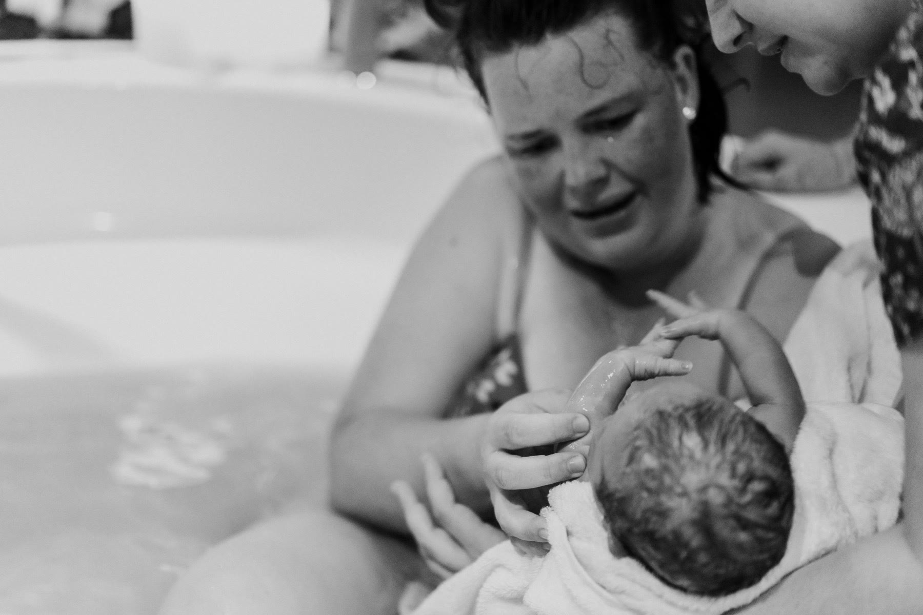 Birth of Goldie Grace Withers, shot by Bec Zacher