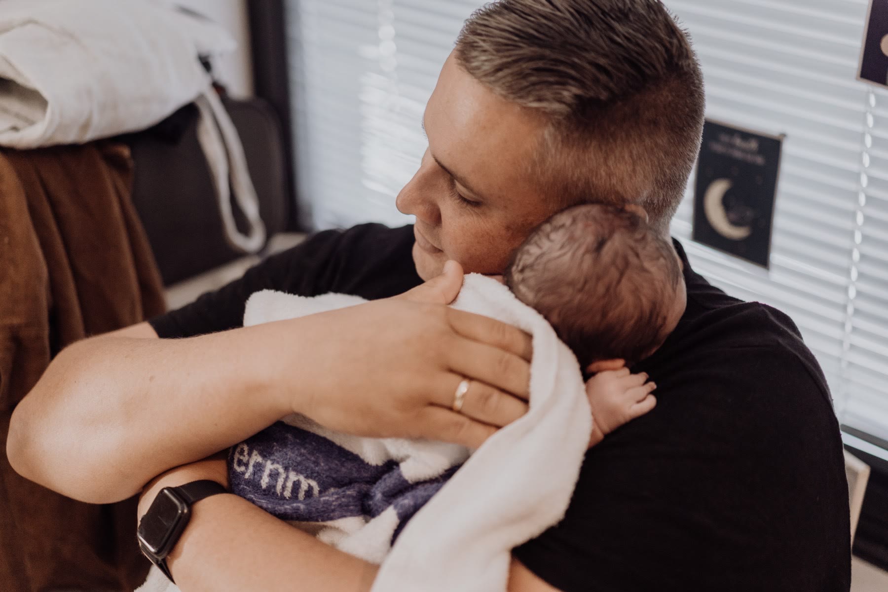 Birth of Goldie Grace Withers, shot by Bec Zacher