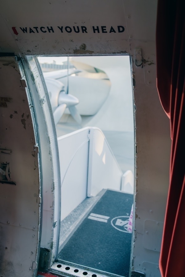 TWA 1958 Lockheed Constellation at the TWA Hotel in JFK