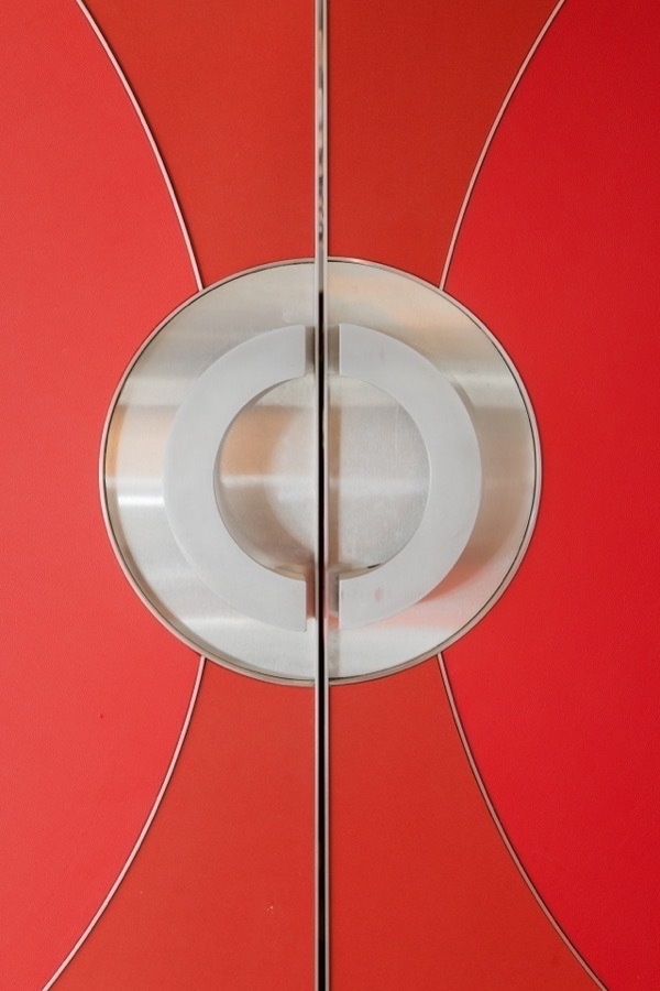 Inside the TWA Hotel at JFK Airport