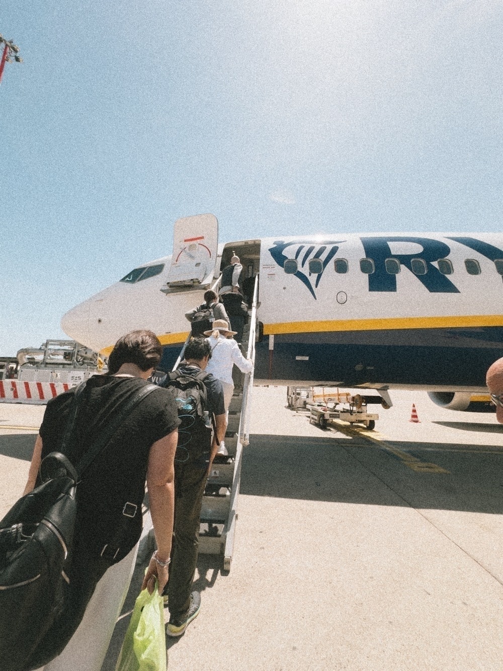 Ryan Air across Italy